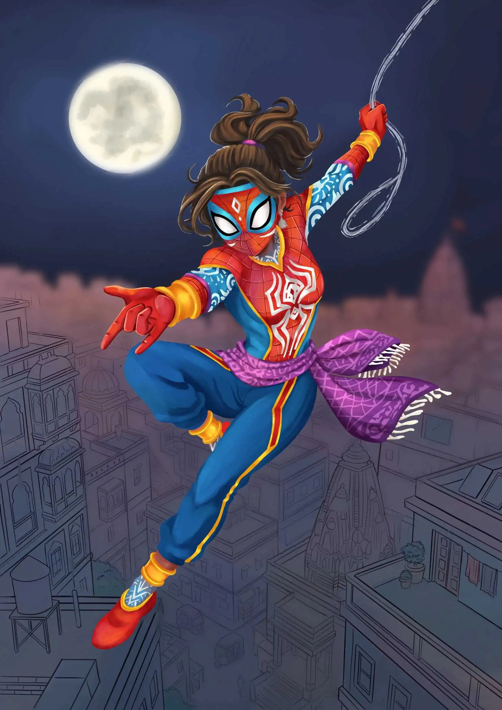 Superhero character 1